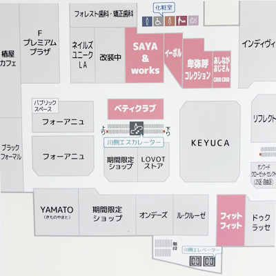3階フロアマップ